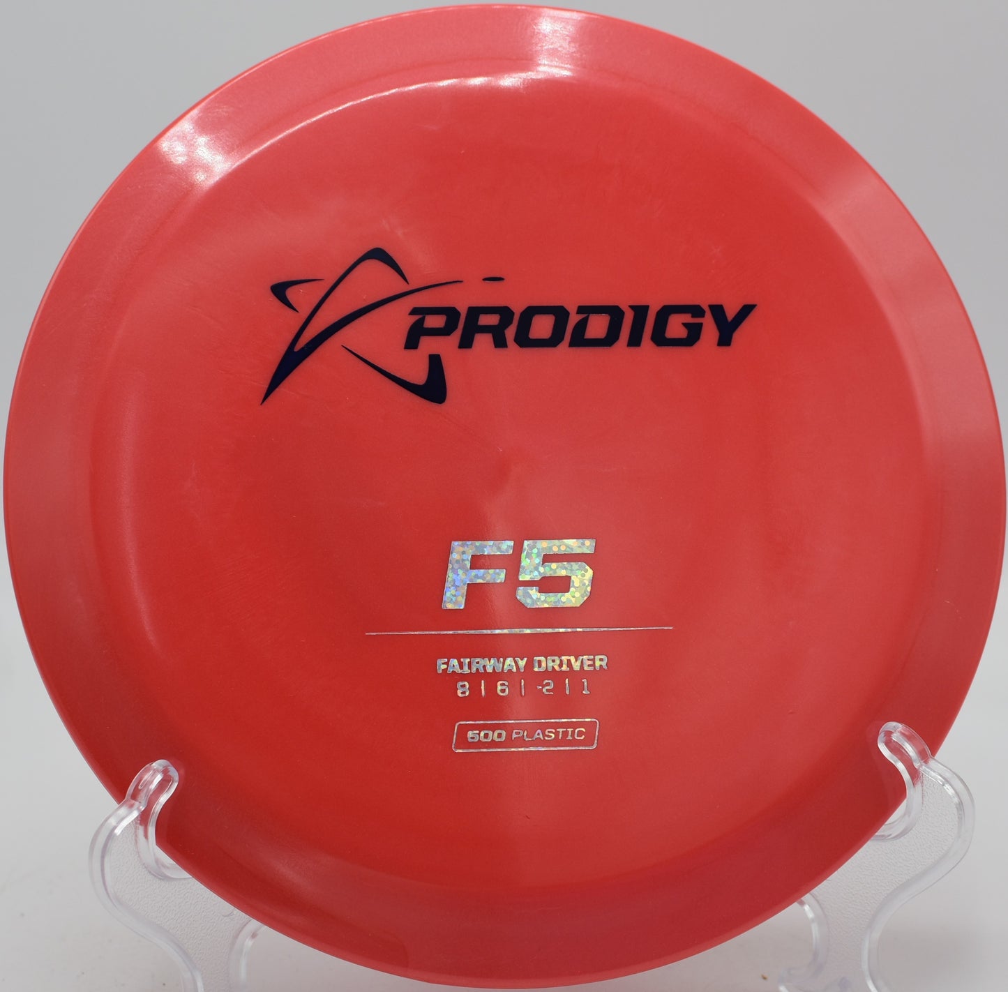 F5 in 500 Plastic sailing down open fairways at Fort Steilacoom Disc Golf Course in Lakewood, Washington