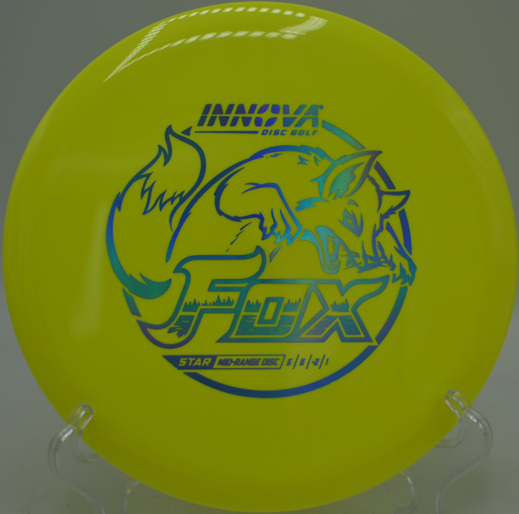 Innova Star Fox flying with max glide at DeLaveaga Disc Golf Course, Santa Cruz, CA