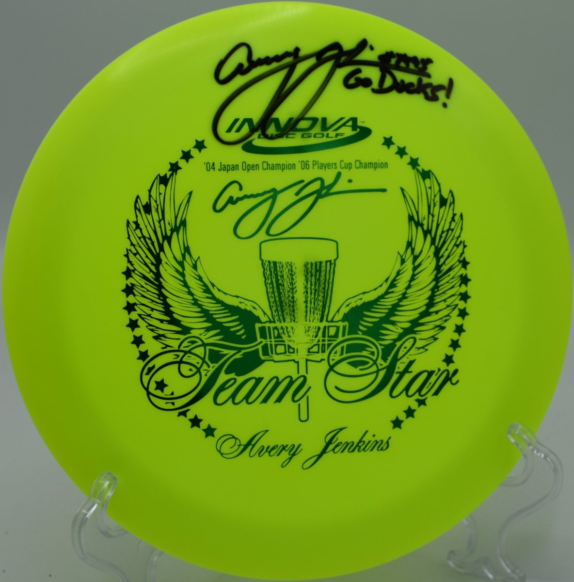 First Run Star Destroyer, Team Star Series (Signed) - Flexline Discs - 79625841076733