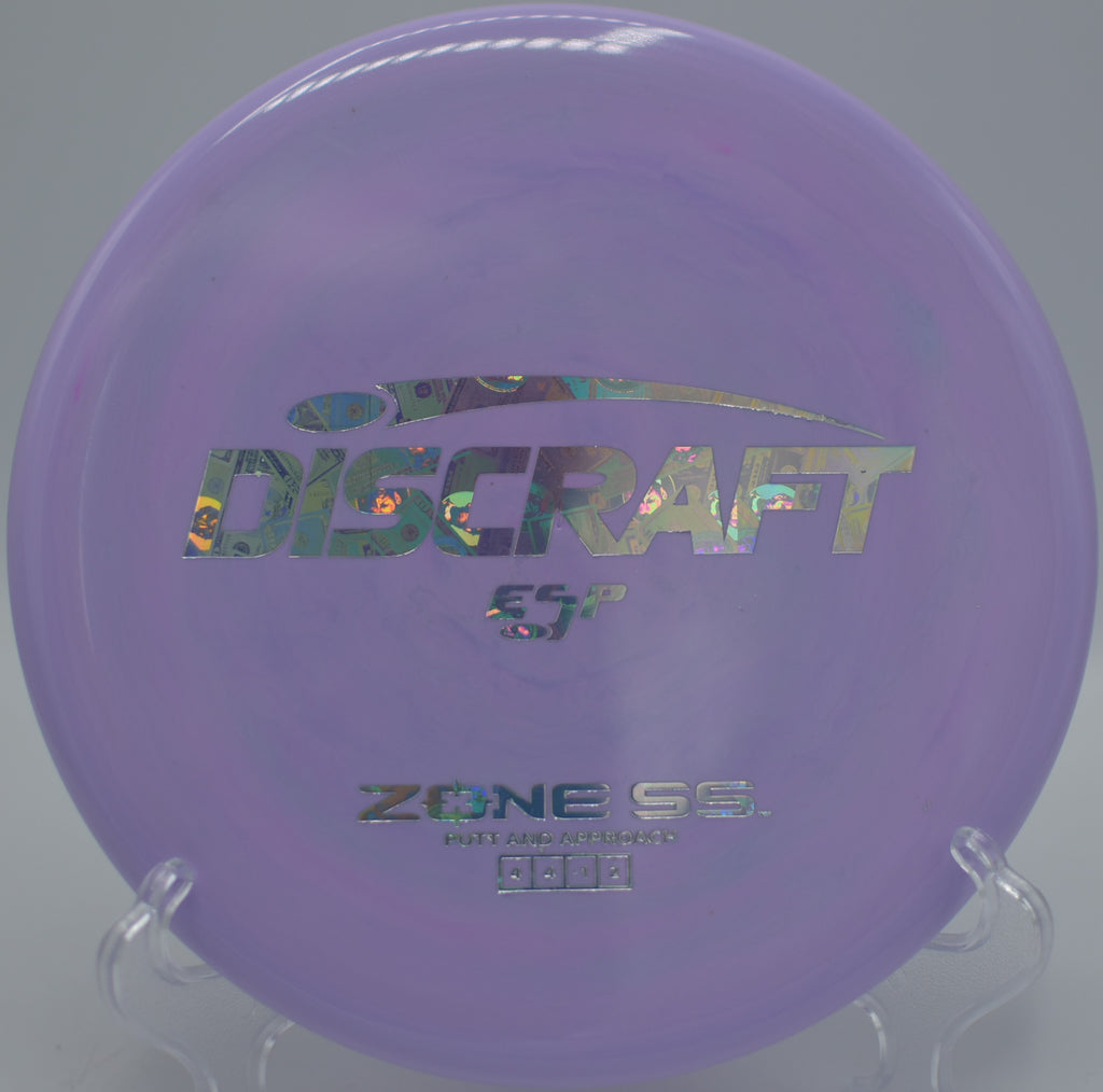 Discraft Zone SS soft-landing approach under trees at Fountain Hills Disc Golf Course, AZ