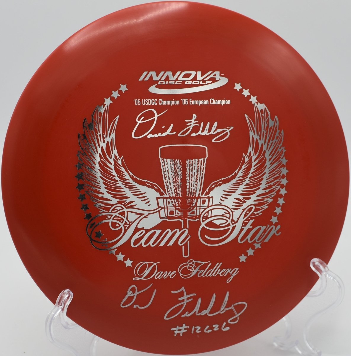 First Run Star Destroyer, Team Star Series (Signed) - Flexline Discs - 79625841194781
