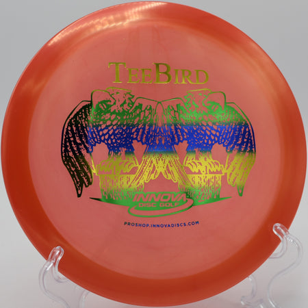 Innova Totem TeeBird maintaining a smooth turnover flight on Hole 11 at Rock Ridge Disc Golf Course, Pittsboro, North Carolina.