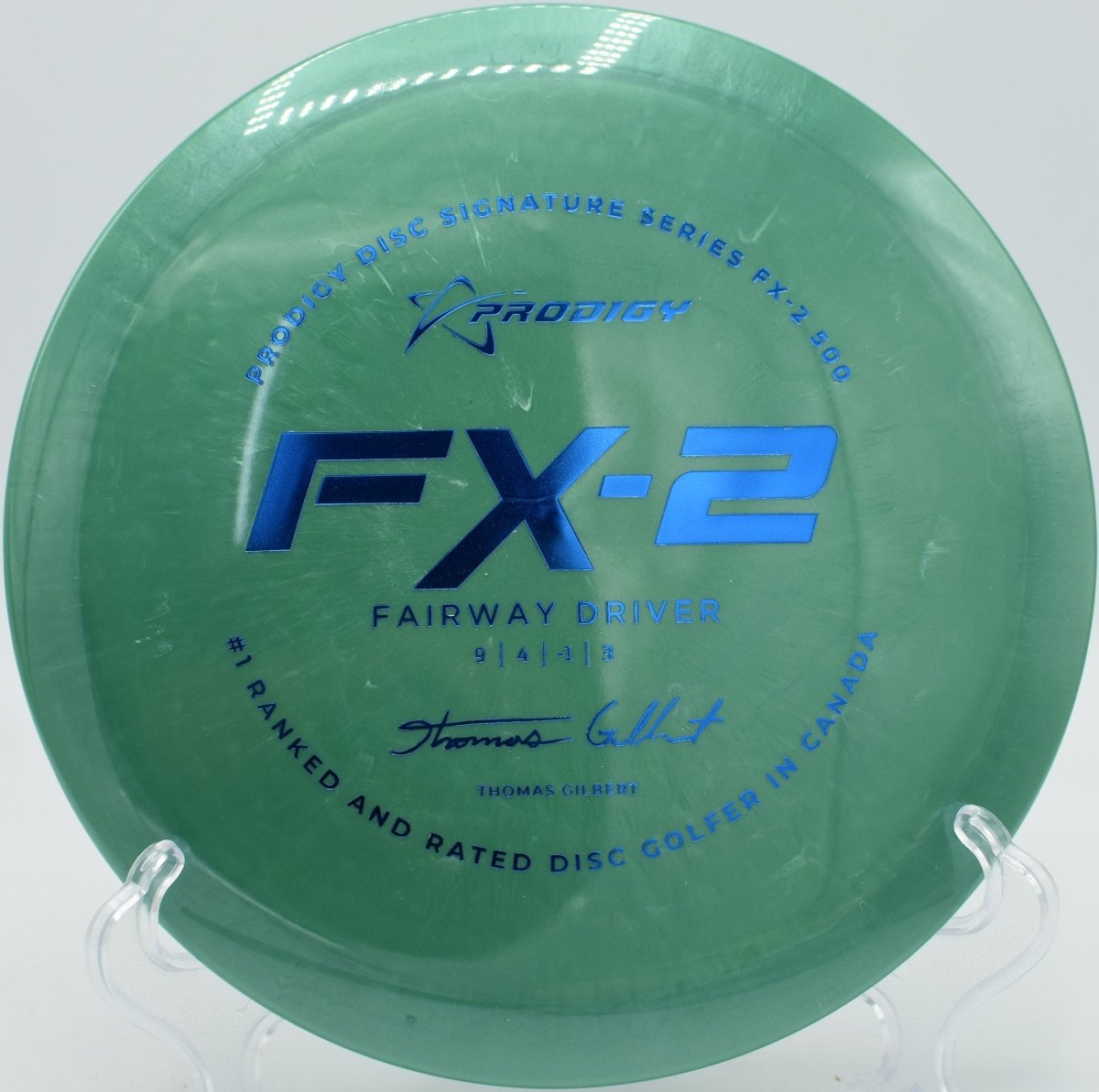 2022 Thomas Gilbert Signature Series FX - 2 500 Plastic - Flexline Discs - 31883521044445