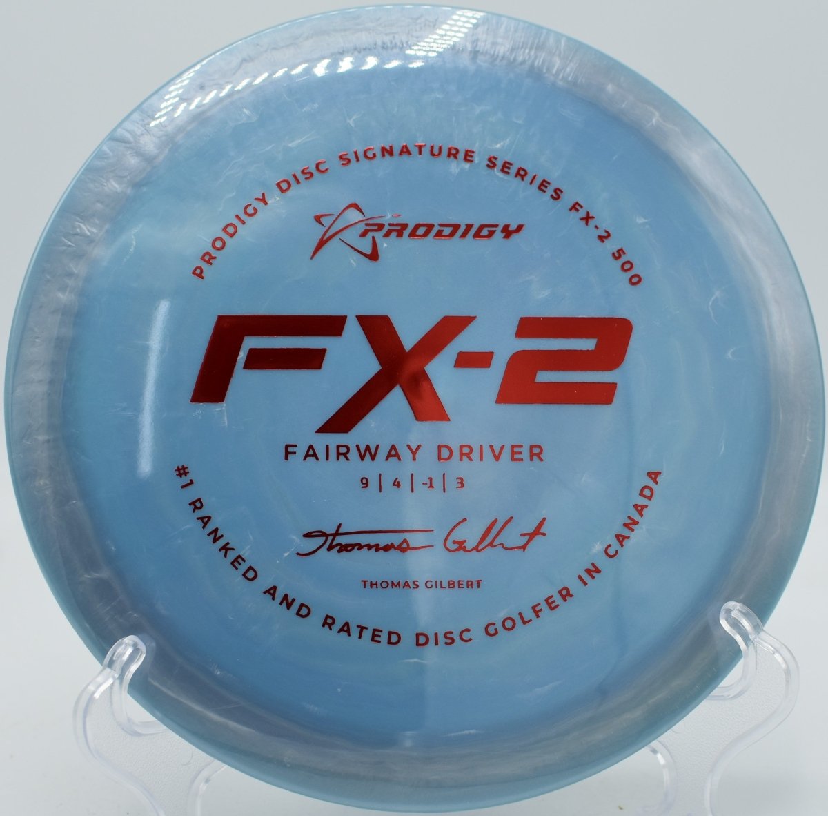 2022 Thomas Gilbert Signature Series FX - 2 500 Plastic - Flexline Discs - 31883521165341