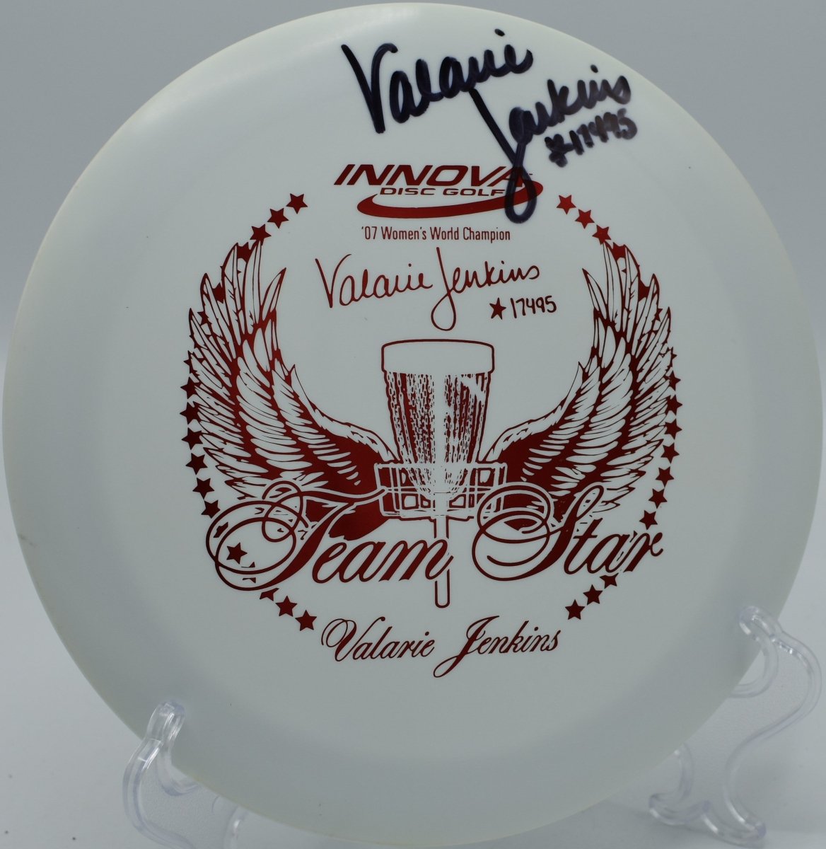 First Run Star Destroyer, Team Star Series (Signed) - Flexline Discs - 79625841312157