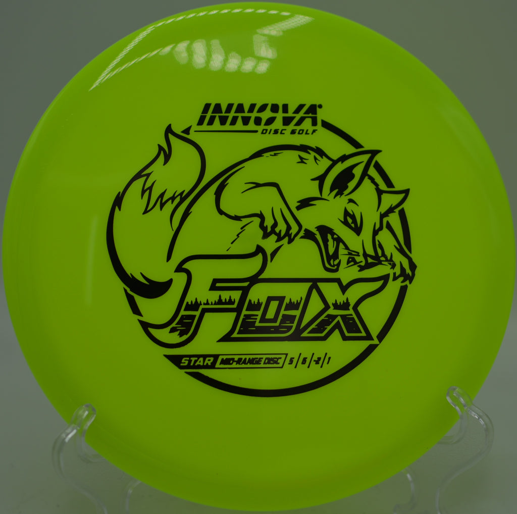 Star Fox disc turned over for a long glide at Kensington Metropark Disc Golf Course, Milford, MI