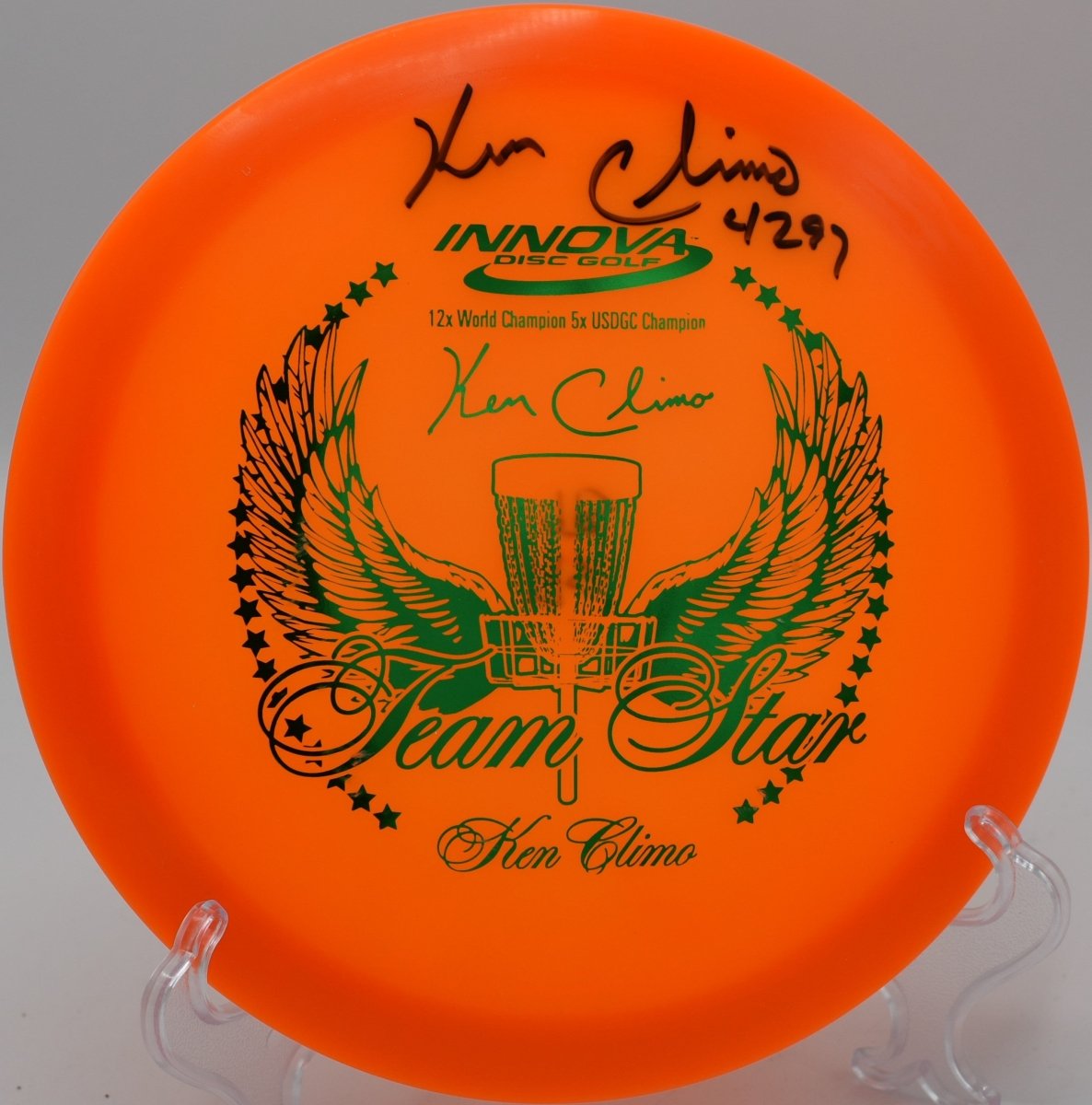 Team Star Pat Champion Teebird (signed) - Flexline Discs - 08594931040349