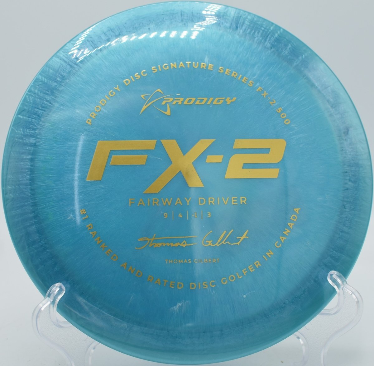 2022 Thomas Gilbert Signature Series FX - 2 500 Plastic - Flexline Discs - 31883521323485