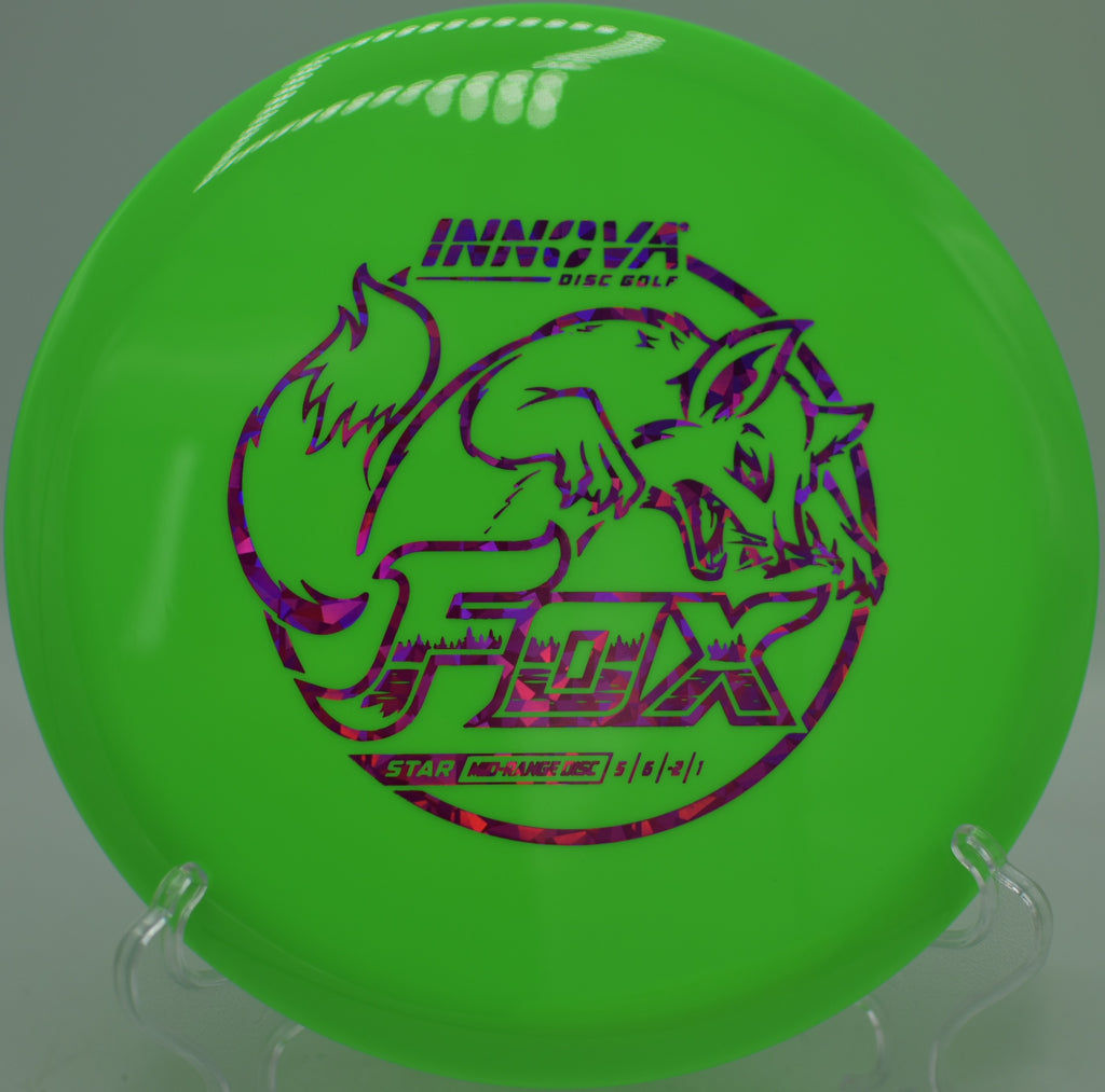 Innova Star Fox smooth forehand shot at Veterans Park Disc Golf Course, Arlington, TX