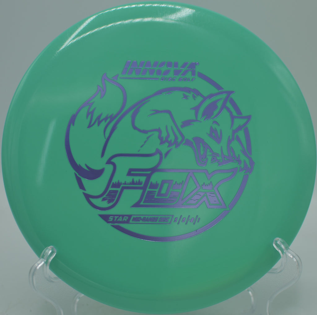 Innova Star Fox fairway driver on a controlled glide at Winthrop Gold Course, Rock Hill, SC