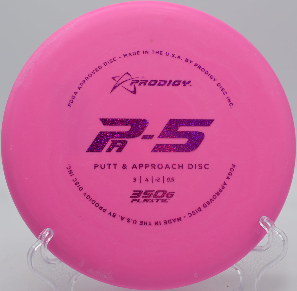 Prodigy PA-5 smooth spin putt into chains at Fountain Hills Disc Golf Course in Arizona
