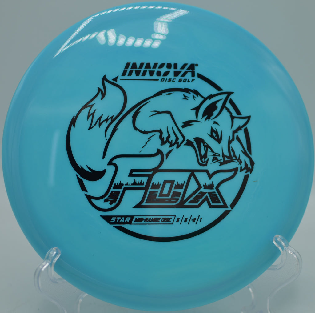 Innova Star Fox thrown for a turnover roller at Fountain Hills Disc Golf Course, Fountain Hills, AZ