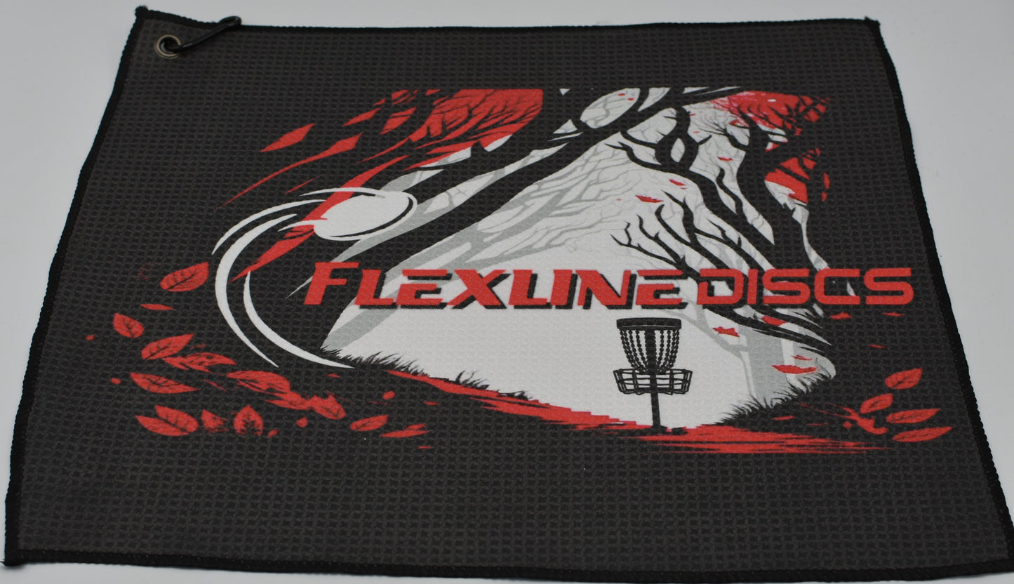 FLEXLINEDISCS CUSTOM WAFFLE TOWEL