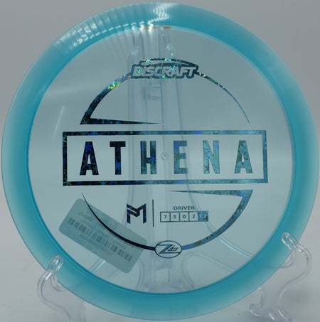 Discraft Z-Lite Athena – 7-speed midrange disc with predictable flight, perfect for players seeking accuracy and control on approach shots.