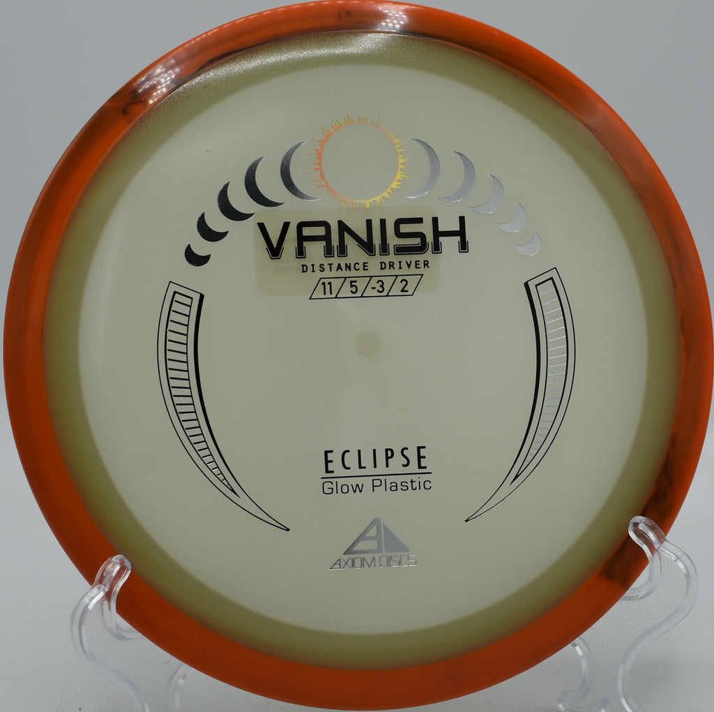 Eclipse Vanish mid-flight with soft turn and fade at Brewster Ridge DGC in Jeffersonville, Vermont

