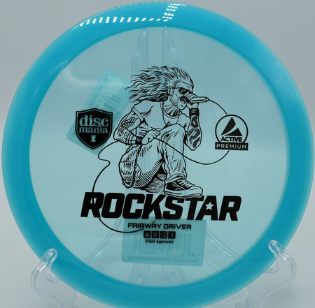 Discmania Active Premium Rockstar durable fairway driver carving wooded fairways at Hornets Nest Disc Golf Course in Charlotte, North Carolina.