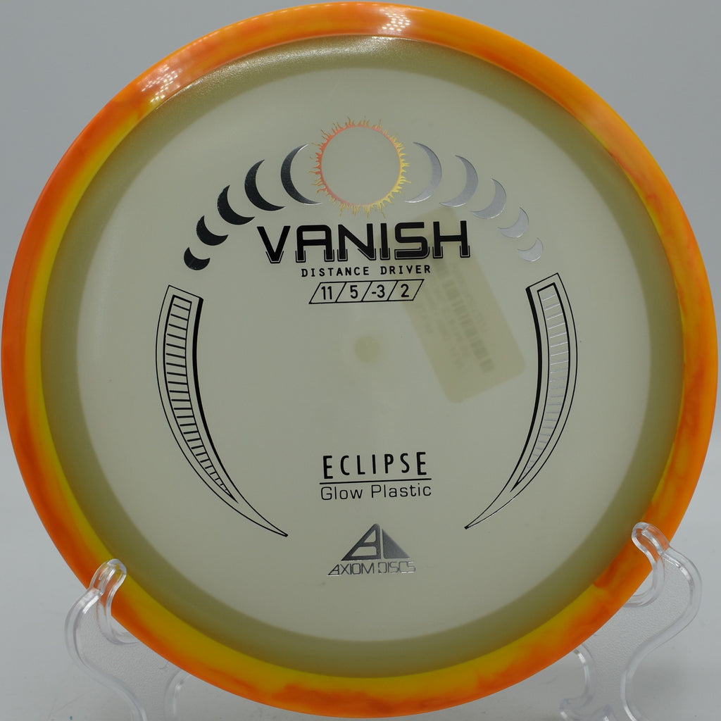 Glow Eclipse Vanish released on uphill hyzer at Pier Park in Portland, Oregon

