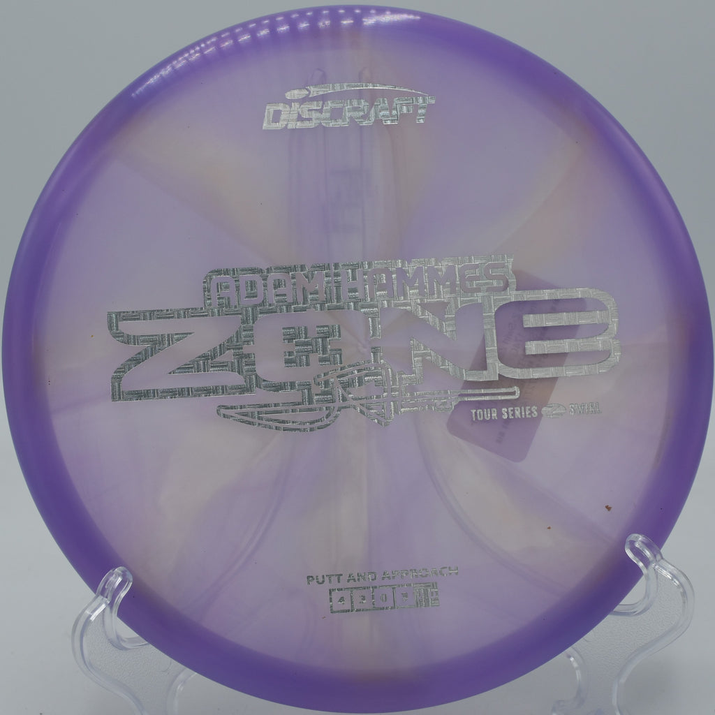 Z Swirl Zone pushing forward with torque-resistant flight at Eagle Island DGC in Eagle, Idaho.