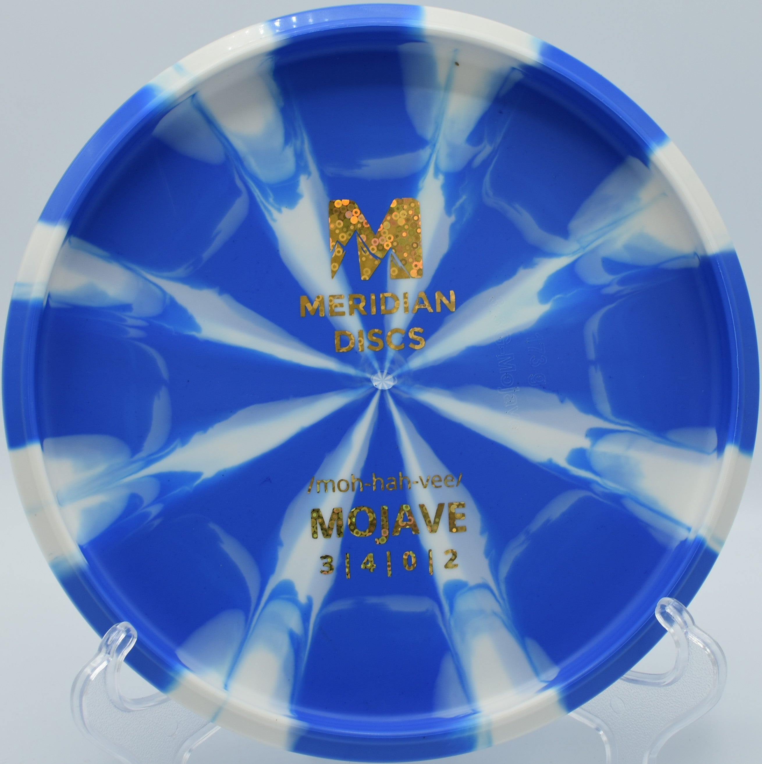 Marbled Graphite Mojave (Blue/White)