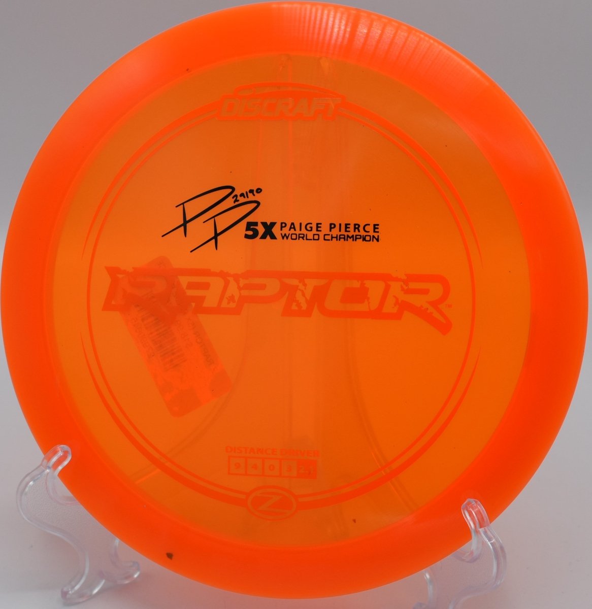 Z - Raptor (5X Paige Pierce) - Flexline Discs - 27990045