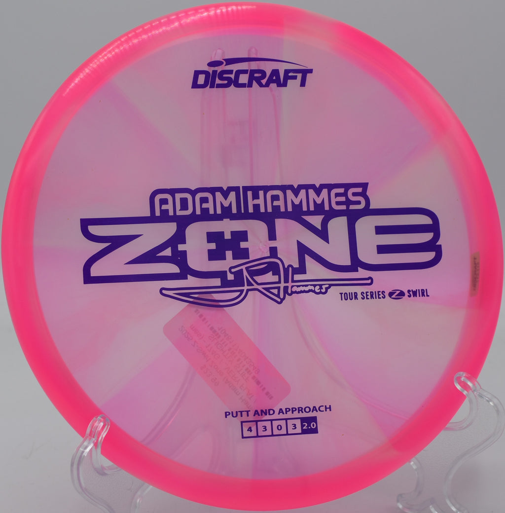 Z Swirl Zone spiking short with overstable precision at Panther Creek DGC in Springfield, Illinois.