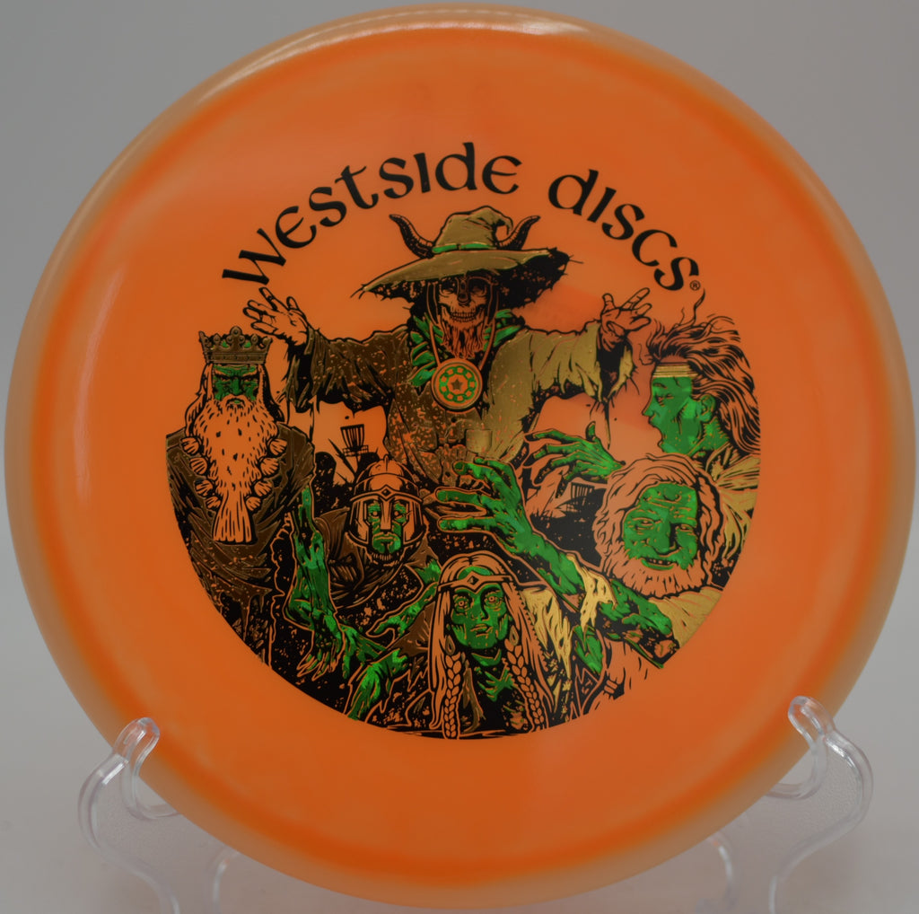 VIP Harp limited Halloween stamp midrange skipping into circle at Northwood Black, IL