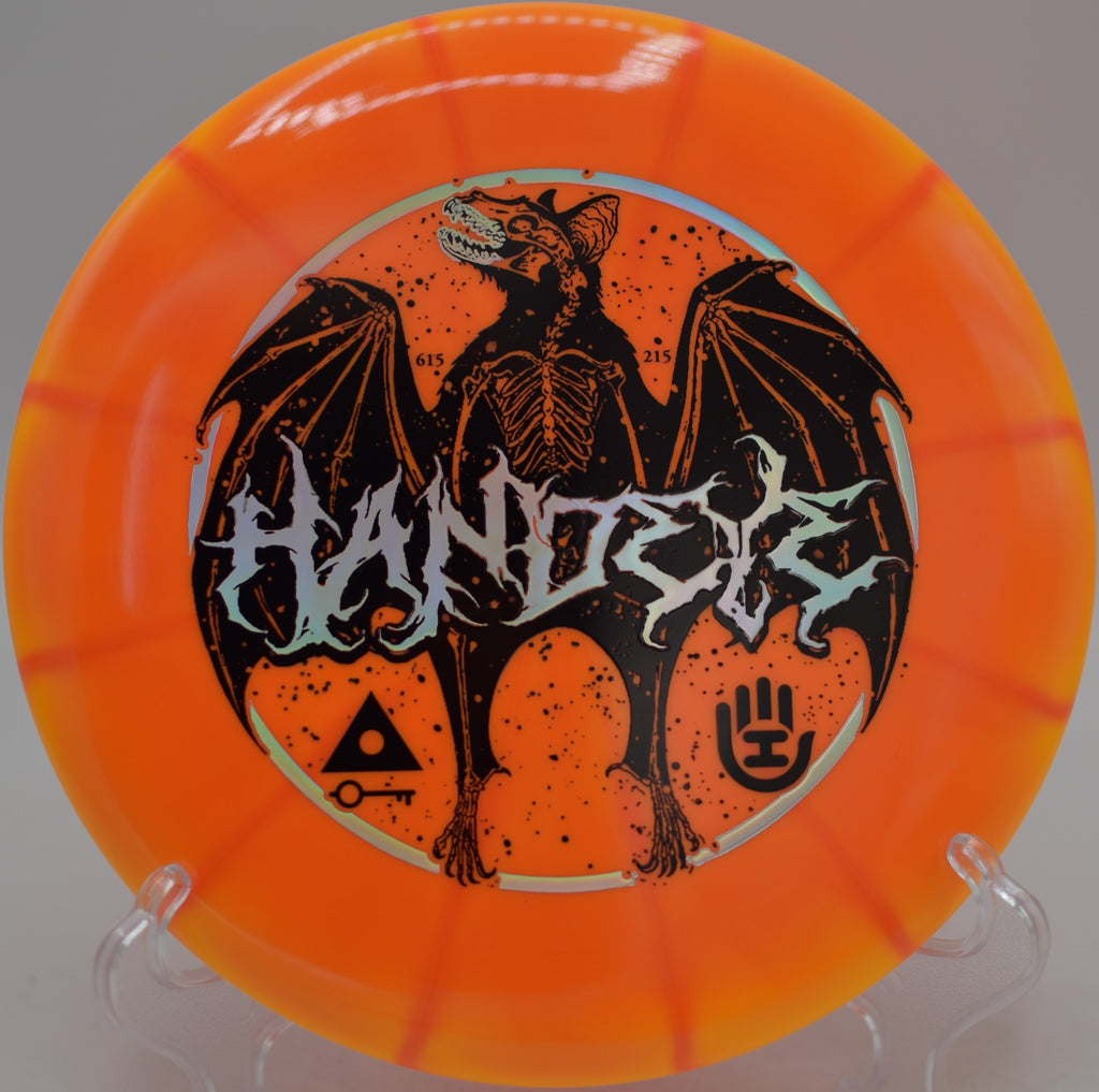 Discmania Lux Vapor Link clean release approach at Beaver Ranch Disc Golf Course, Conifer CO
