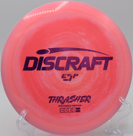 Discraft ESP Thrasher – High-speed, understable distance driver designed for controlled turnover shots and long, smooth flights.