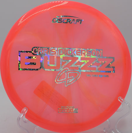 Z Swirl Buzzz landing softly near the pin on a midrange approach at Bear Creek Park in Grapevine, Texas.

