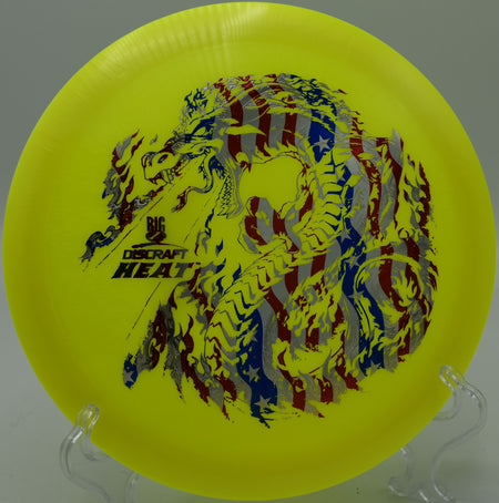 Big Z Heat by Discraft – Understable distance driver designed for beginners and intermediate players, great for The Farm Disc Golf Course in Pinehurst, North Carolina.