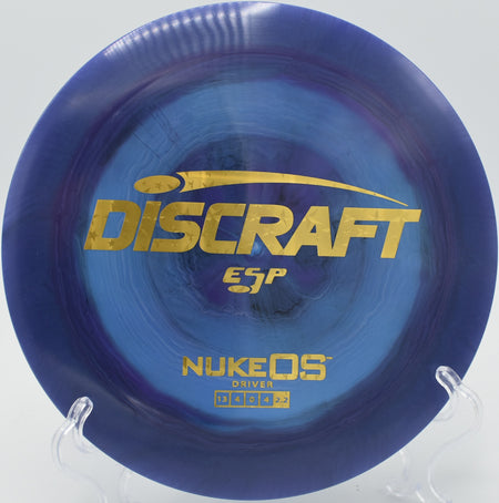 Discraft ESP Nuke OS – Overstable distance driver with strong fade, ideal for long-range drives and flex shots at The Best Way Disc Golf Course in Portland, Oregon.