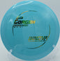 A disc golfer trusting the Pro Gorgon for a turnover drive at Fort Steilacoom Disc Golf Course in Lakewood, Washington.