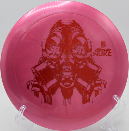 Big Z Nuke by Discraft – Overstable distance driver, ideal for controlled throws and flex shots at Northwood Park Disc Golf Course in Normal, Illinois.