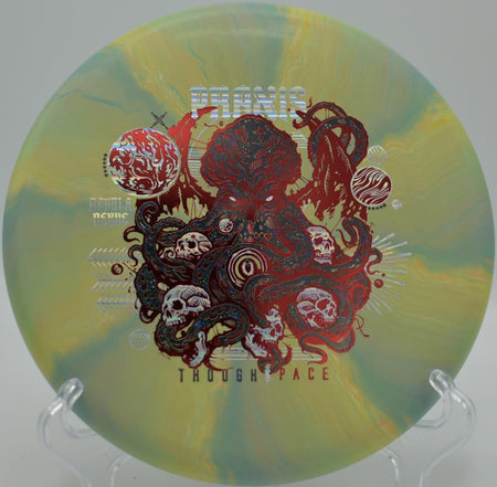 Medium Nebula Nerve Praxis putt and approach disc favored by players in Texas and the USA