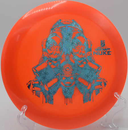Discraft Big Z Nuke – Overstable, high-speed distance driver built for powerful drives and accurate finishes at The Beast Disc Golf Course in Charlotte, North Carolina.