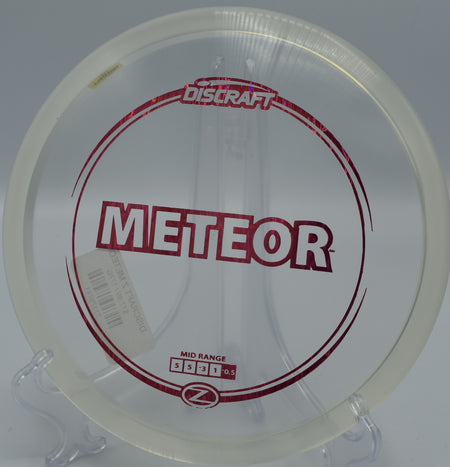 Discraft Z Meteor – Understable midrange perfect for smooth turnovers at Maple Hill Disc Golf Course in Massachusetts.

