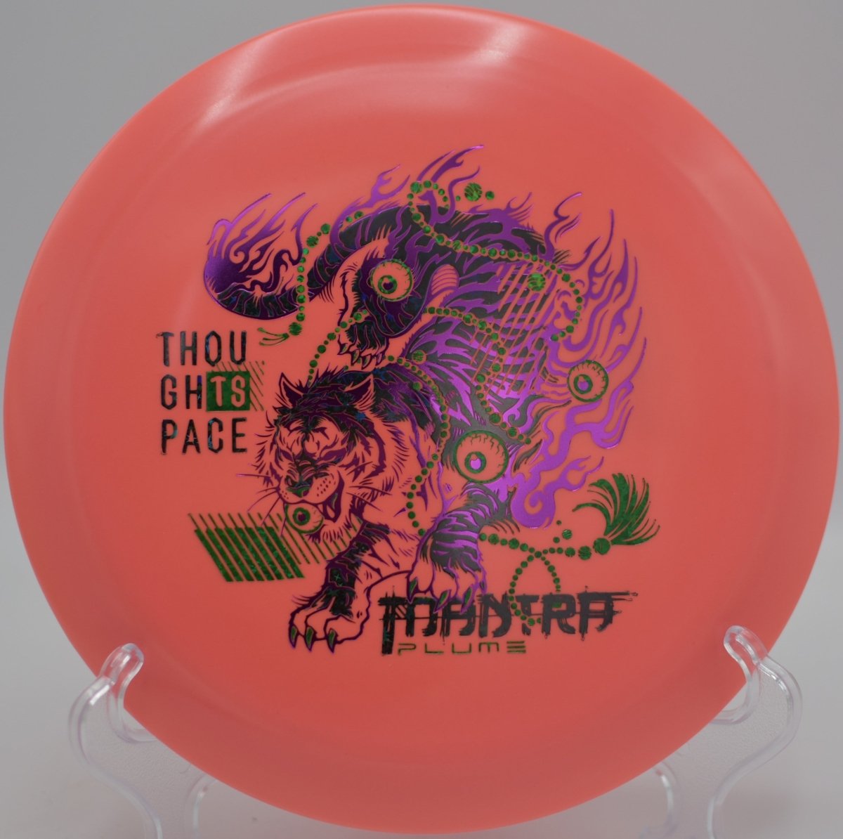 Plume Mantra disc golf control driver used by players in Oregon and Washington state