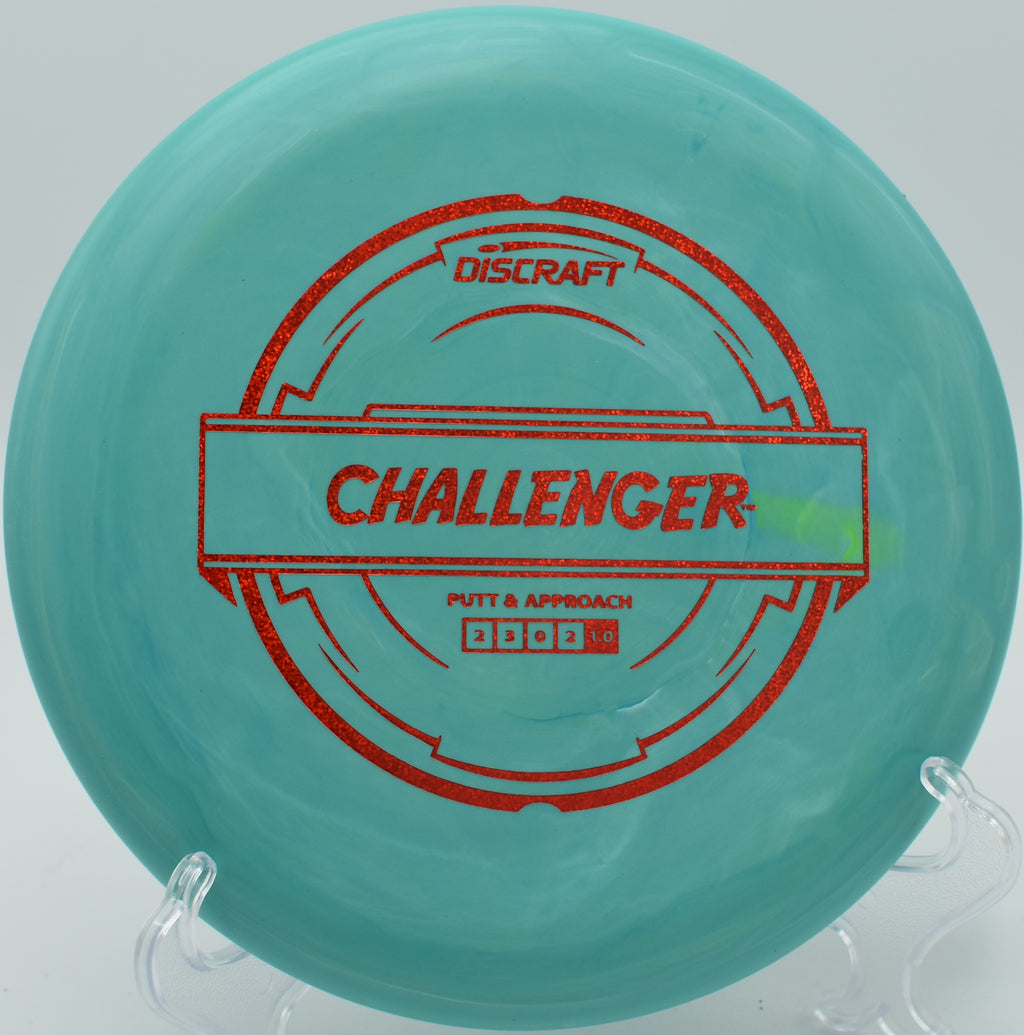 Putter Line Challenger by Discraft – Reliable stable putter for accurate upshots and putting, great for courses like Saratoga Springs Disc Golf Course in Saratoga Springs, New York.