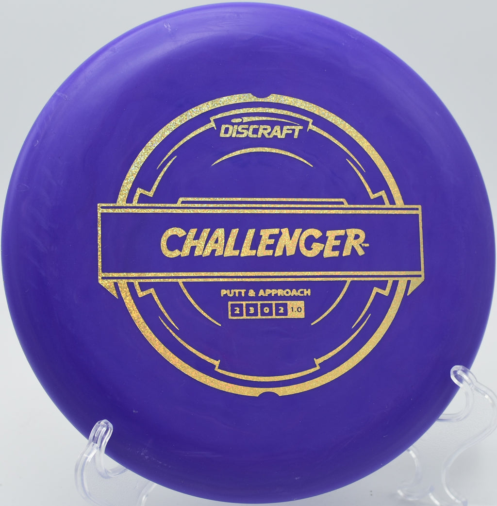 Discraft Putter Line Challenger – Stable putter designed for controlled finishes, perfect for courses like Sunnybrook Park Disc Golf Course in Toronto, Ontario.