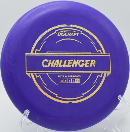 Discraft Putter Line Challenger – Stable putter designed for controlled finishes, perfect for courses like Sunnybrook Park Disc Golf Course in Toronto, Ontario.