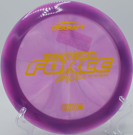Z Swirl Force launching long with speed and controlled finish at Waterworks Park in Kansas City, Missouri.

