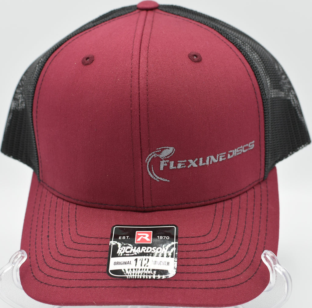 Mesh-back Flexline Discs hat catching sunlight on the fairway at Tyler State Park in Newtown, Pennsylvania







