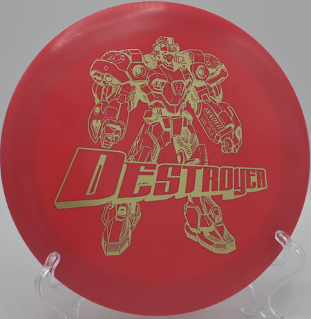 Innova XXL Star Destroyer penned edition distance driver ripping massive flex shots at Blue Ribbon Pines Disc Golf Course in East Bethel, Minnesota.