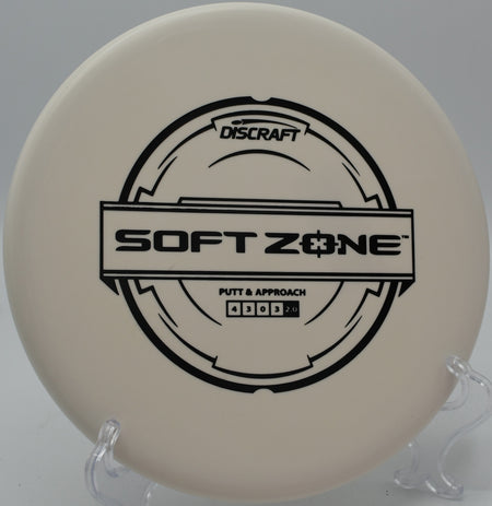Discraft Soft Putter Line Zone – Overstable putter with strong fade, perfect for controlled approaches and putting at Lakewood Disc Golf Course in Lakewood, Washington.