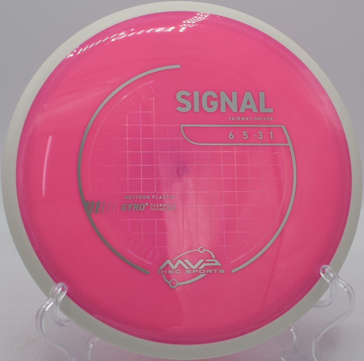 Neutron Signal disc golf driver flying a controlled roller line at Iron Hill Disc Golf Course, Newark, Delaware