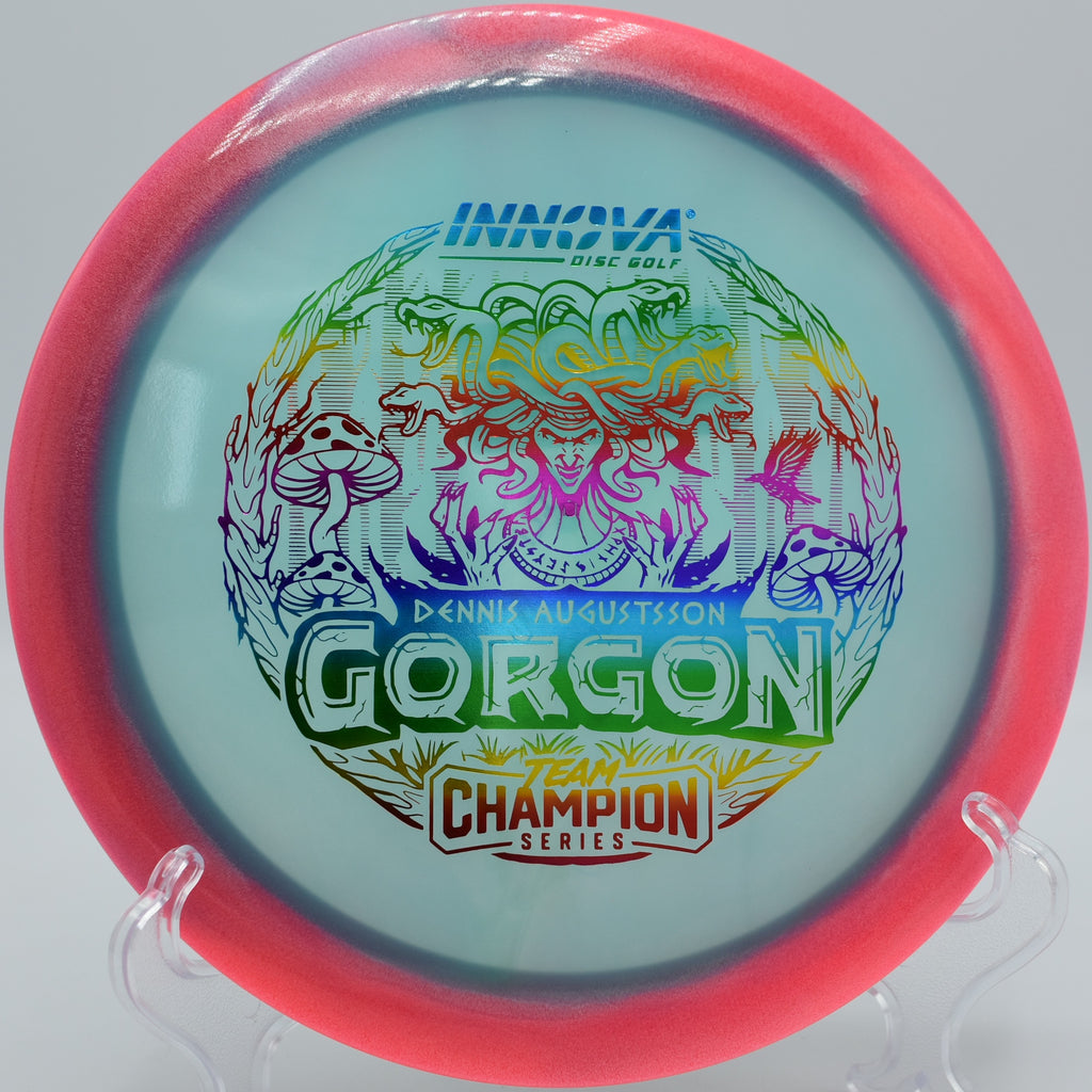 Disc golf thrower launching a Halo Gorgon over open fairway terrain at SeaTac Disc Golf Course in Washington

