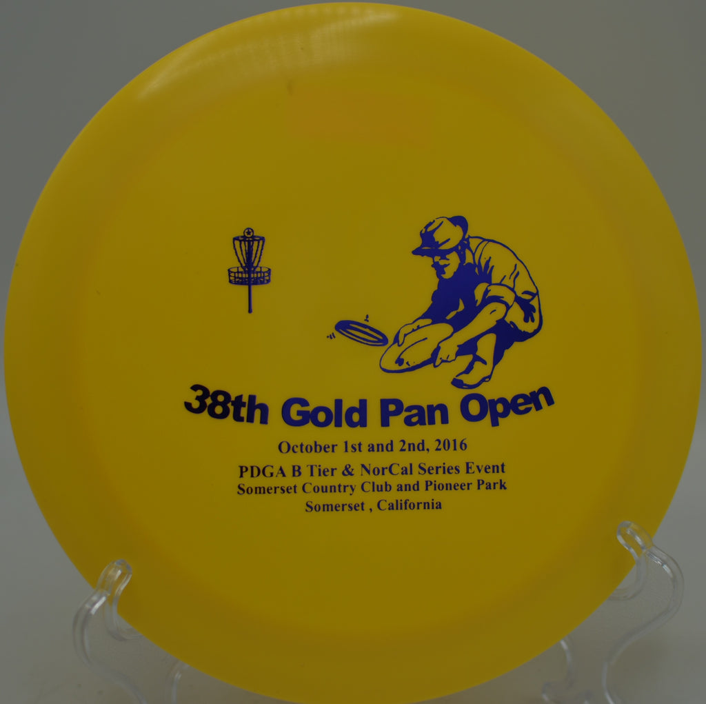 Innova penned *DS early run Paul McBeth Tourney Stamp Destroyer ripping full-power forehands at Idlewild Disc Golf Course in Burlington, Kentucky.