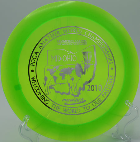 Innova Champion Katana – High-speed, understable distance driver ideal for max-distance shots and controlled turnovers at Miller Park Disc Golf Course in Milwaukee, Wisconsin.