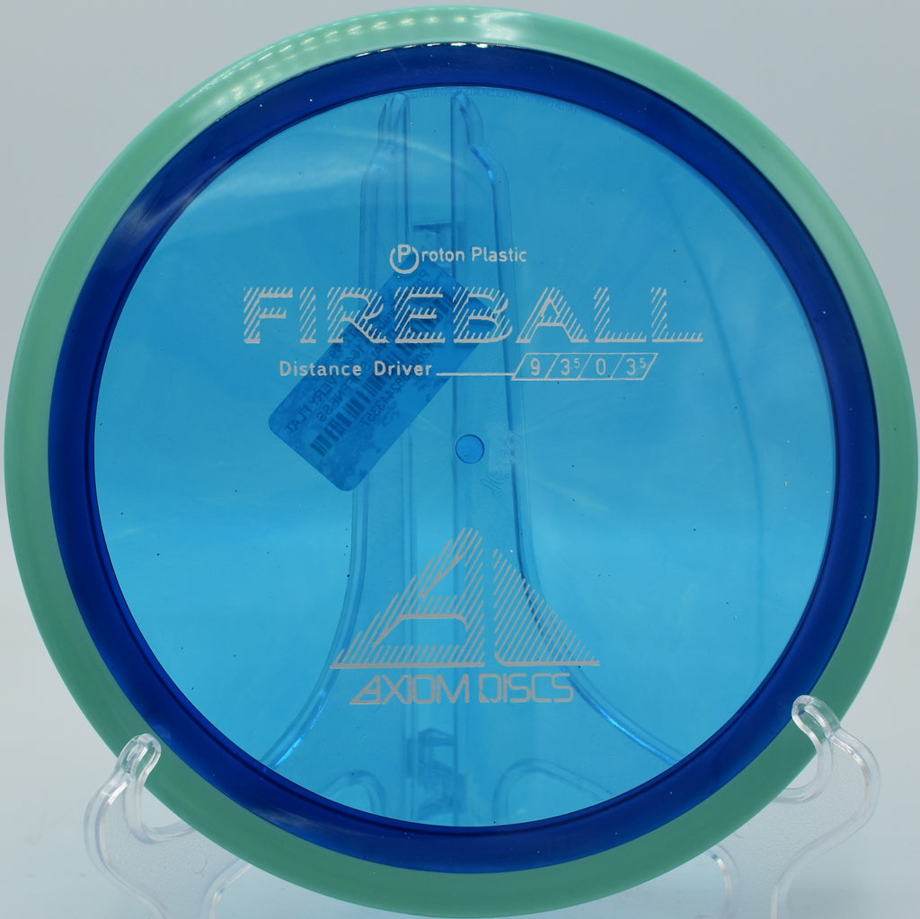 MVP Fireball delivering a precise dump fade at Lake Eureka Disc Golf Course in Illinois.

