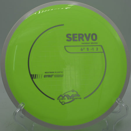 Neutron Servo disc golf fairway driver finishing with dependable fade at Blue Ribbon Pines, East Bethel, Minnesota